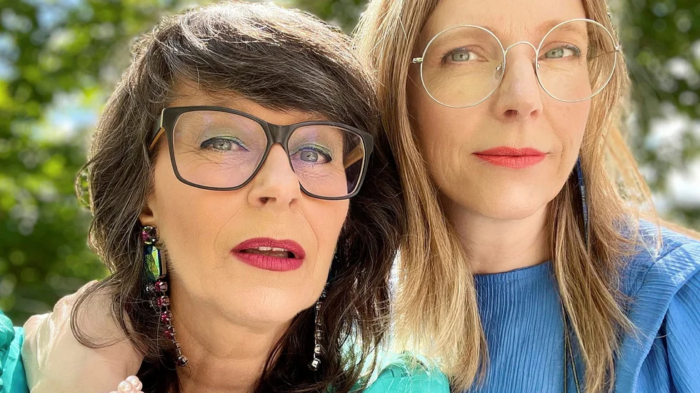 Anna Charlotta Gunnarsson och Christel Valsinger gör föreställningen "Popdrömmar" på Babettes i vår.