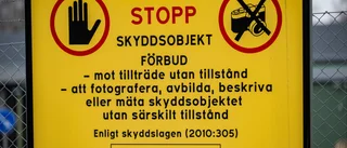 Man stoppad av skyddsvakter – tog sig in på militärt område