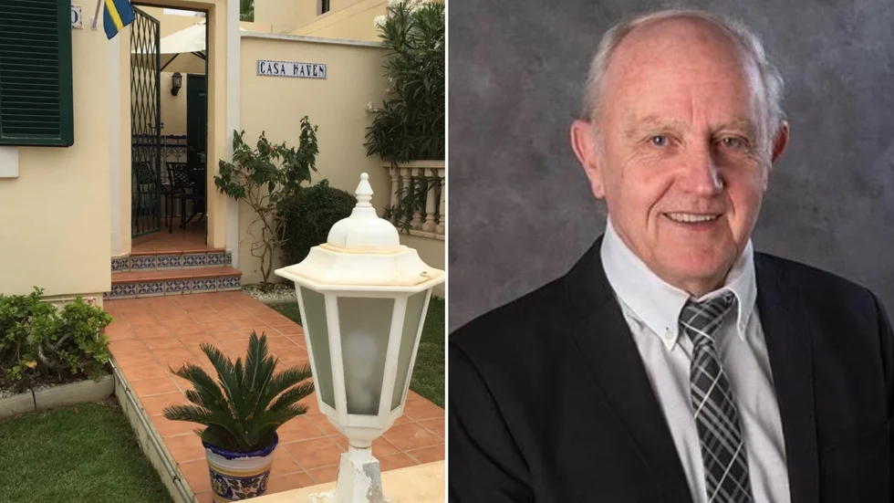 Peter Kavén älskade att tillbringa sin lediga tid i huset i Spanien.