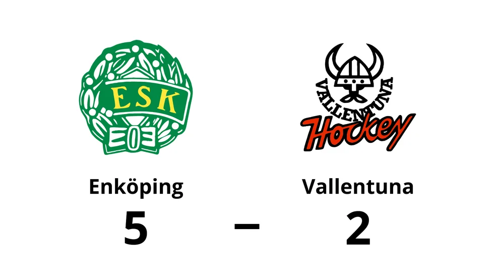 Enköpings SK HK vann mot Vallentuna Hockey