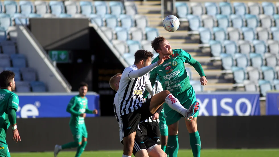 Bodens BK förlorade den första bortamatchen i kvalet med 0-1 mot Sylvia.