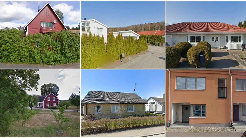 Fannagatan 14, Basketgatan 7, Fotbollsgatan 18, Österunda-Brunnsta 18, Bäckgatan 27 och Munksundsgatan 19