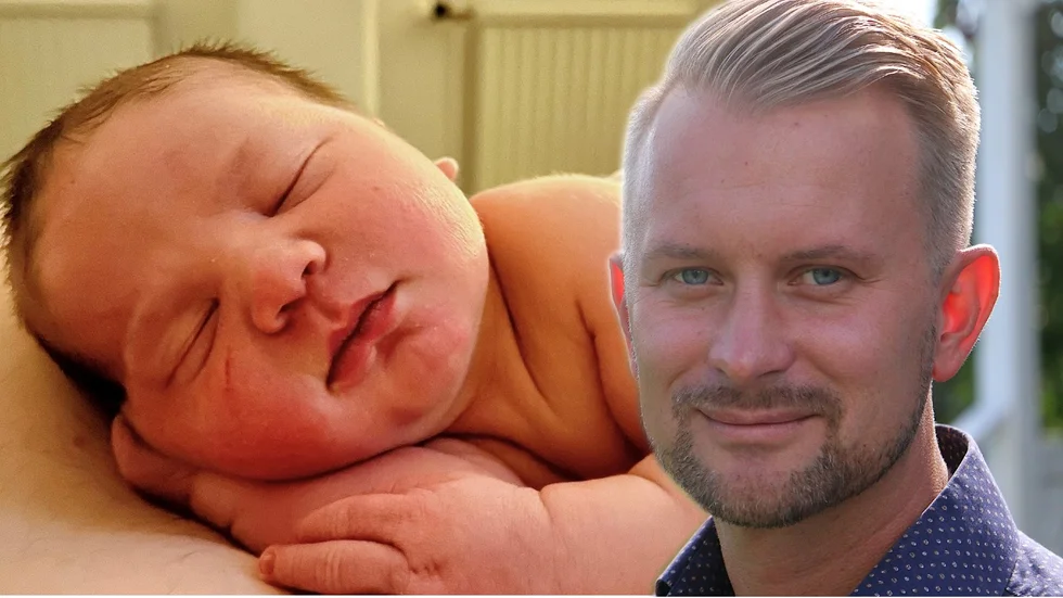 Jimmy Loord vill att det ska födas fler bebisar i Sverige.
