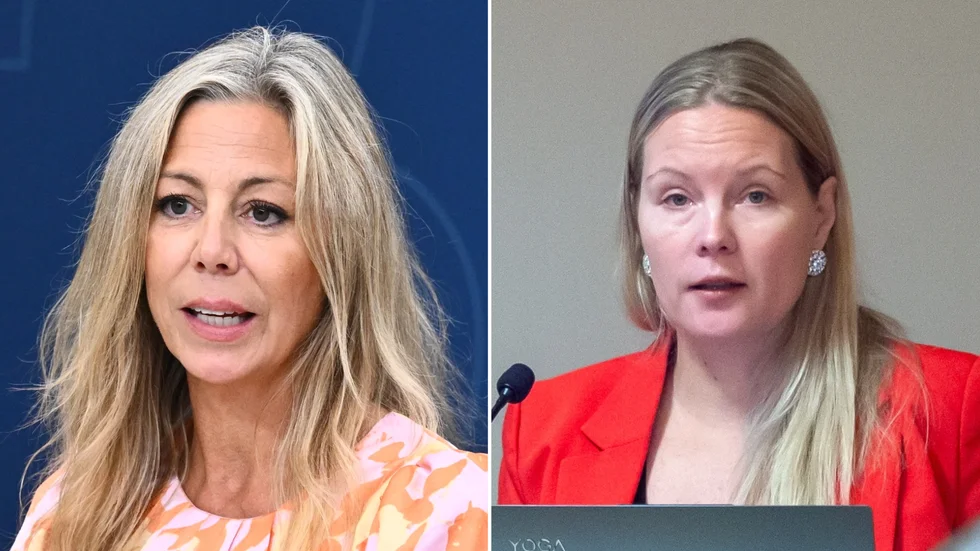 Linda Lindberg (SD), Förbundsordf. för SD-kvinnor och Marianne Sandström (SD), Oppositionsråd Norrbotten 
