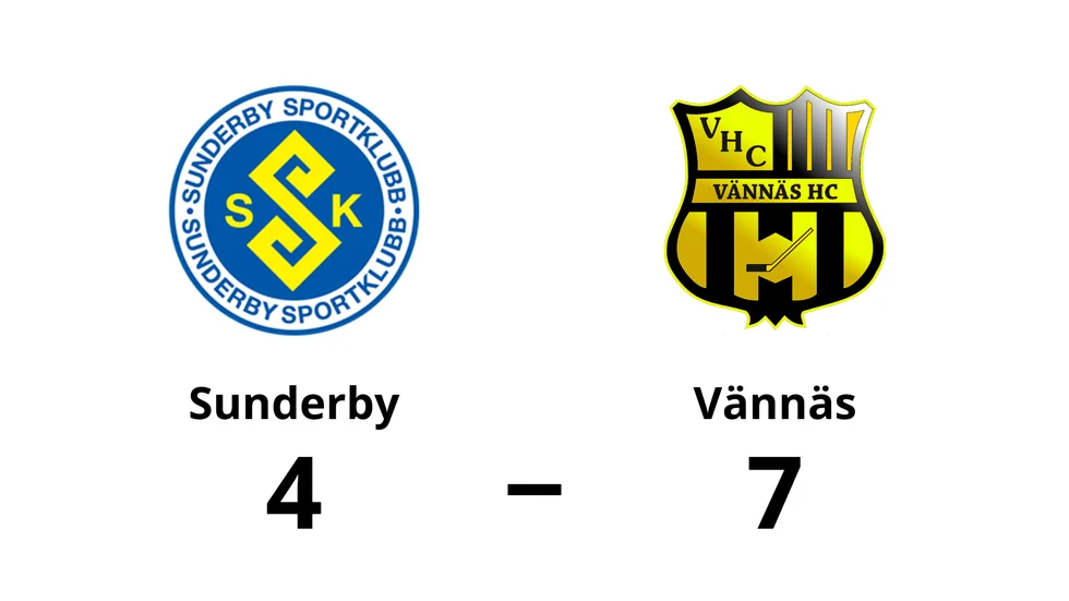 Sunderby SK förlorade mot Vännäs