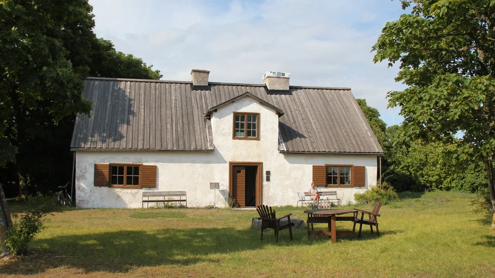 Strandridaregården i Ljugarn beskrivs som unik.