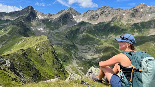 Ischgl - alpvandring med boende på elegant hotell