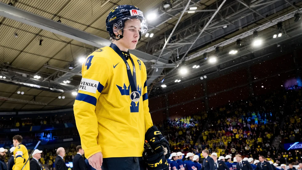 För andra året i följd blev Skellefteås supertalang framröstad till JVM:s bästa back. 