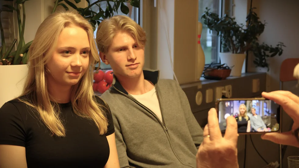 Årets talanger 2024: Stella Bleckhorns och Walter Johansson. 