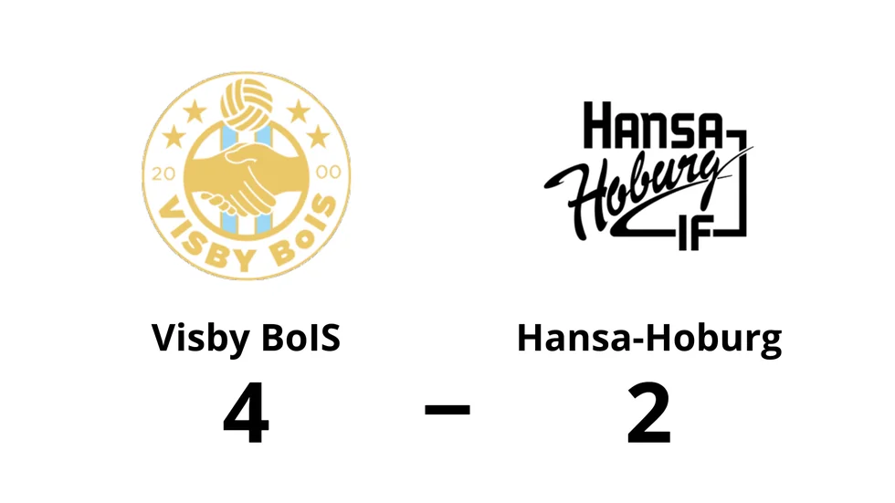 Visby BoIS vann mot IF Hansa-Hoburg