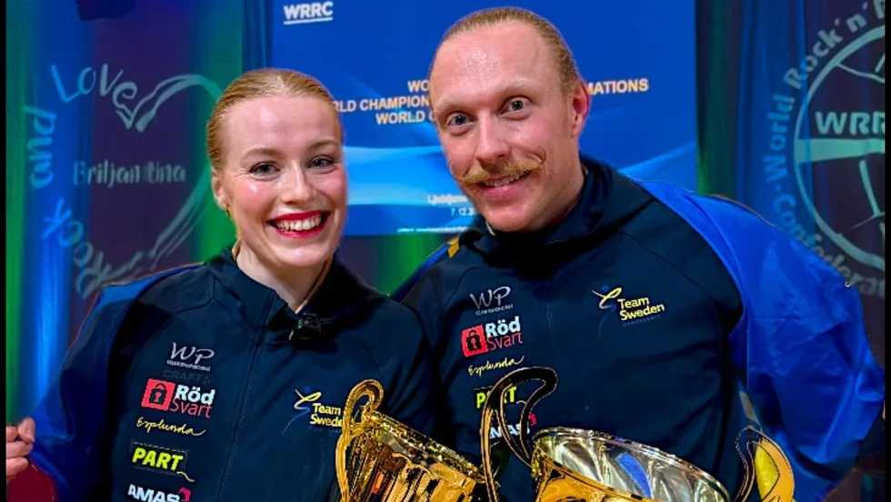 Cajsa Weinemo och Conrad Lindström, från Enköping, nådde stor framgång i helgens världscupfinal.