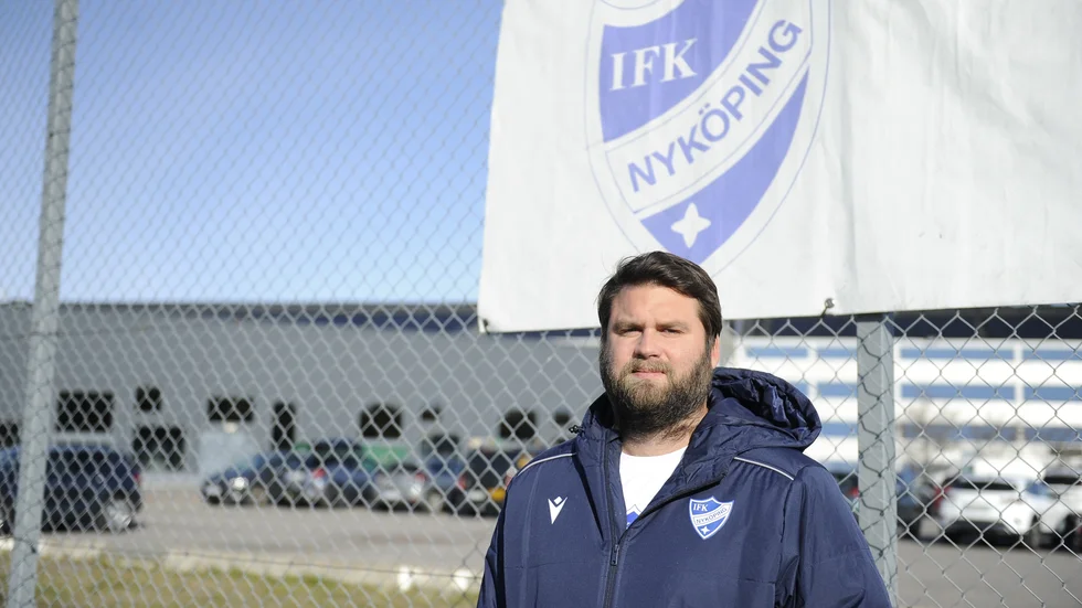 Pontus Holmström, fotbollskonsulent i IFK Nyköping.