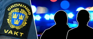 Ordningsvakter greps av polisen efter lördagsnattens våldsdrama