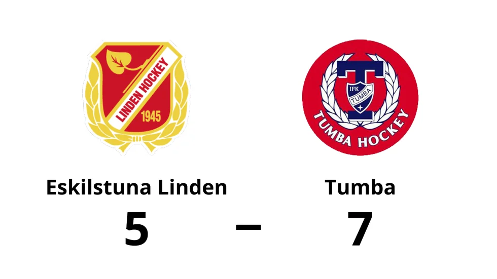 Eskilstuna Linden förlorade mot IFK Tumba Hockey