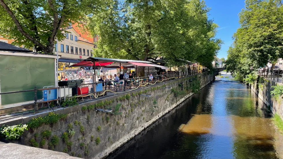 Västra Ågatan och Fyristorg borde kunna stängas av för persontrafik året runt.