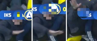Polisen utreder supporter – efter misstänkt nazihälsning
