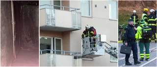 Boende efter branden i huset: "Det är obehagligt, känner man"