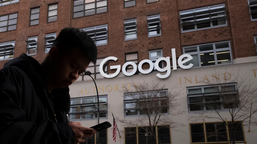 Googles kontor i New York, USA. Arkivbild.