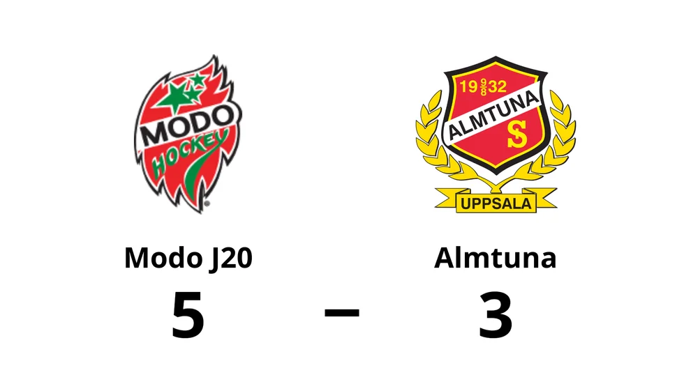 Modo J20 vann mot Almtuna