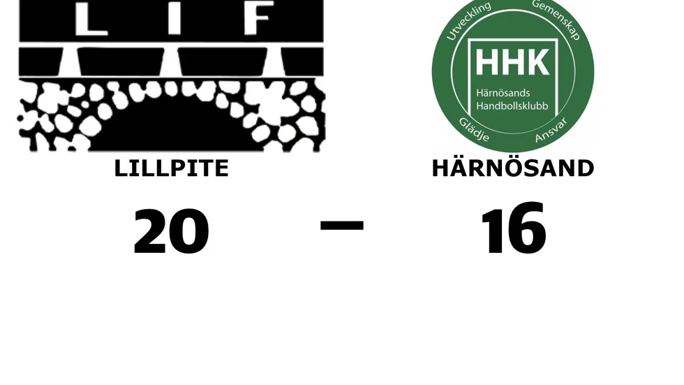 Lillpite IF vann mot Härnösand
