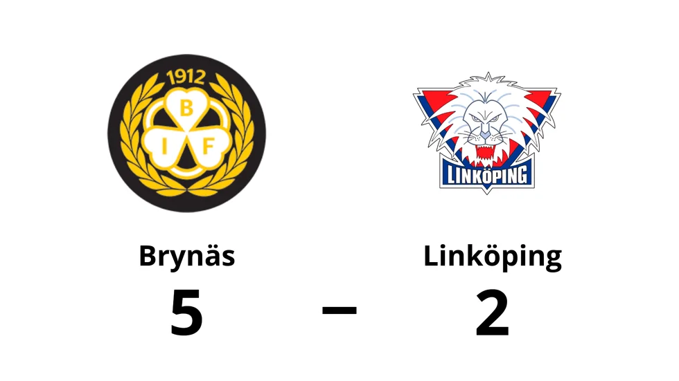 Brynäs IF vann mot Linköping HC
