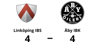 Kryss i mötet mellan Linköping IBS och Åby IBK