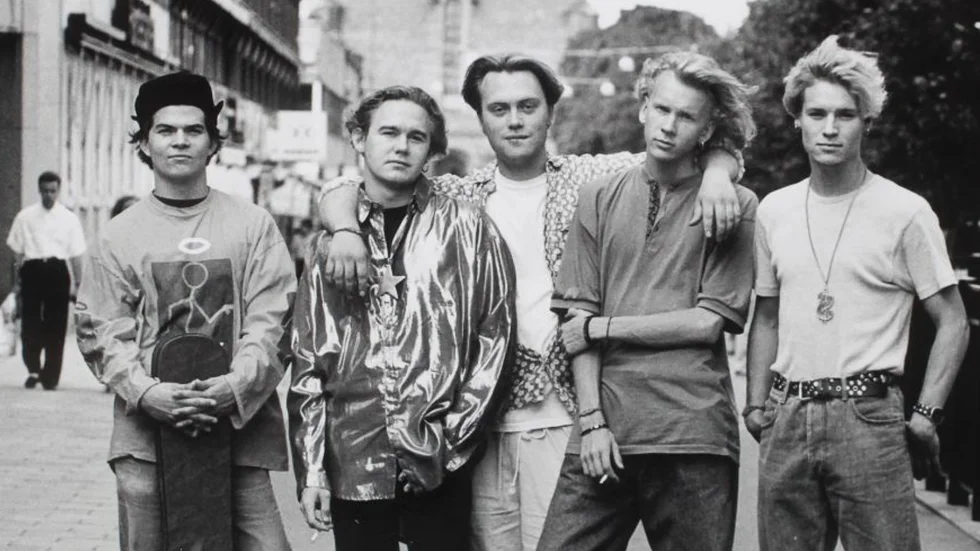 Kent, eller Havsänglar som de hette då, 1992. Det var under perioden de spelade på Hannas krog och källare.