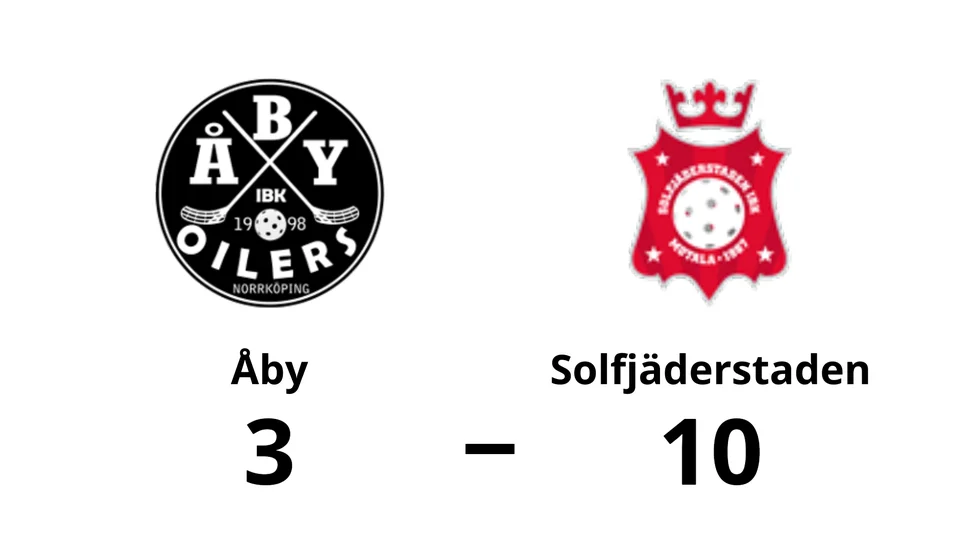 Åby förlorade mot Solfjäderstadens IBK