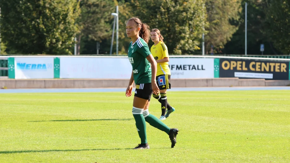 Sheela Da Silva var tillbaka i ESK och gjorde sin första match den här säsongen. 