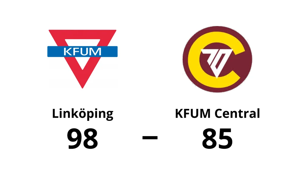 KFUM Linköping vann mot KFUM Central