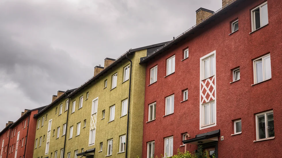 Männen lade ut en annons på Facebook om en lägenhet till uthyrning. Arkivbild.