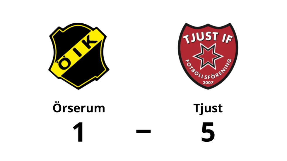 Örserums IK förlorade mot Tjust IF FF