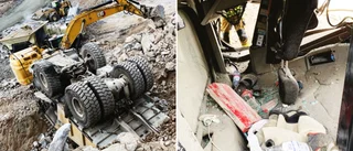 Truckolyckan utreds som arbetsmiljöbrott – se dramatiska bilderna