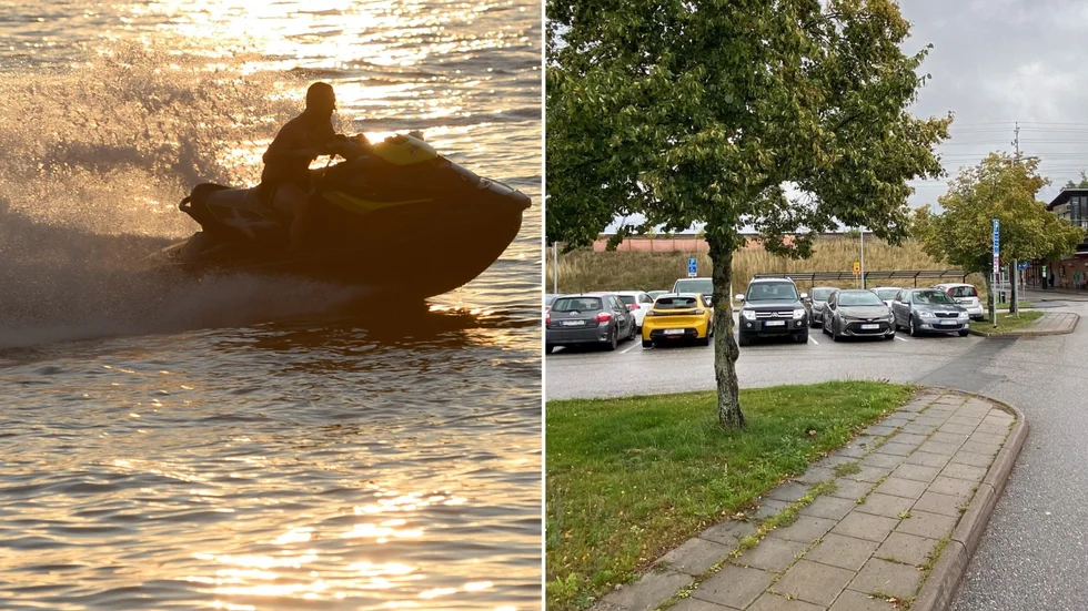 Skoterstölden fick sin upplösning på en parkeringsplats i Läggesta.