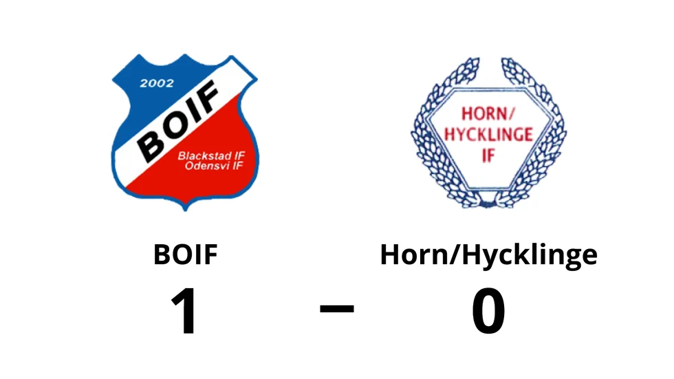 B.O.IF vann mot Horn/Hycklinge