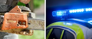 Inbrott på norra Gotland – stal motorsåg och trimmer