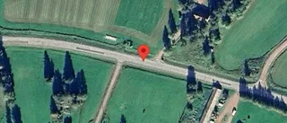 Brinnande fordon stoppade trafiken utanför Kalix