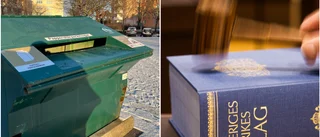 Körde på container – får betala nästan 100 000 kronor