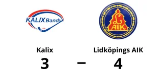 Kalix besegrades på hemmaplan av Lidköpings AIK