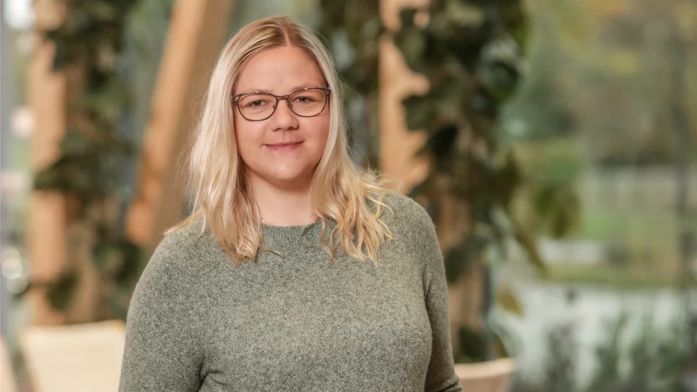 Hilda Westberg, meteorolog vid SMHI.