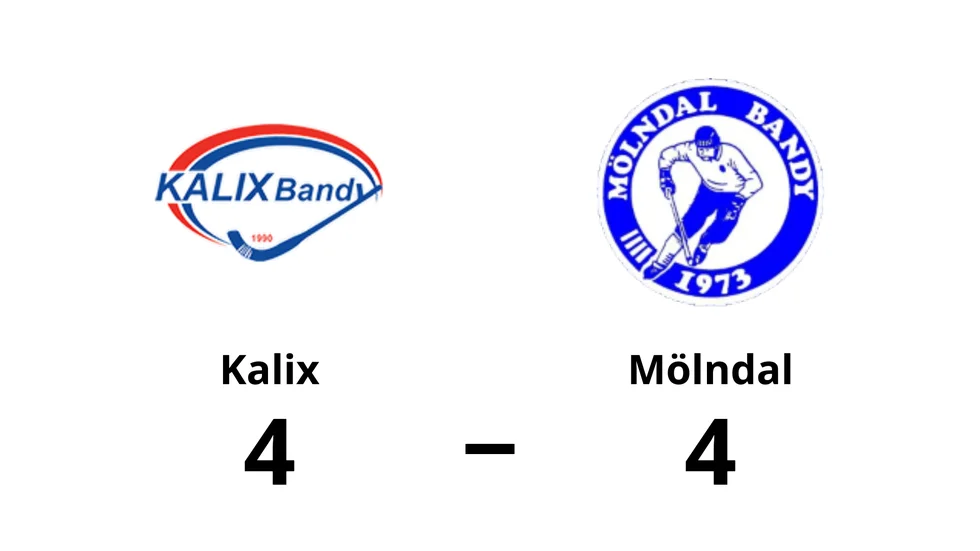 Kalix spelade lika mot Mölndal Bandy