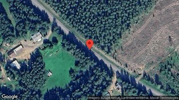 Stopp i ett körfält på grund av stillastående personbil på väg 575
