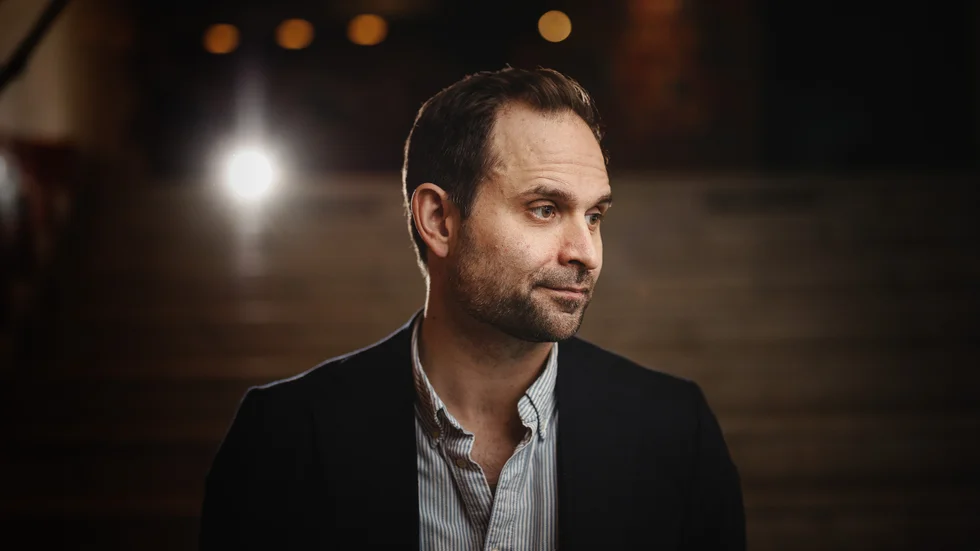 Rikard Lekander, chef för Uppsala stadsteater. 
