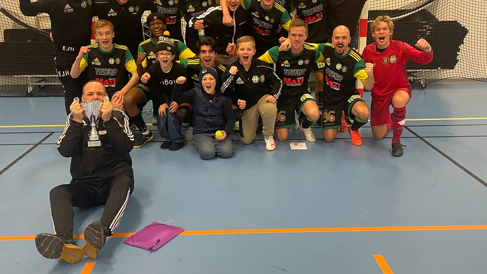 Hjorted/Totebo-laget som vann Nennepokalen 2024.