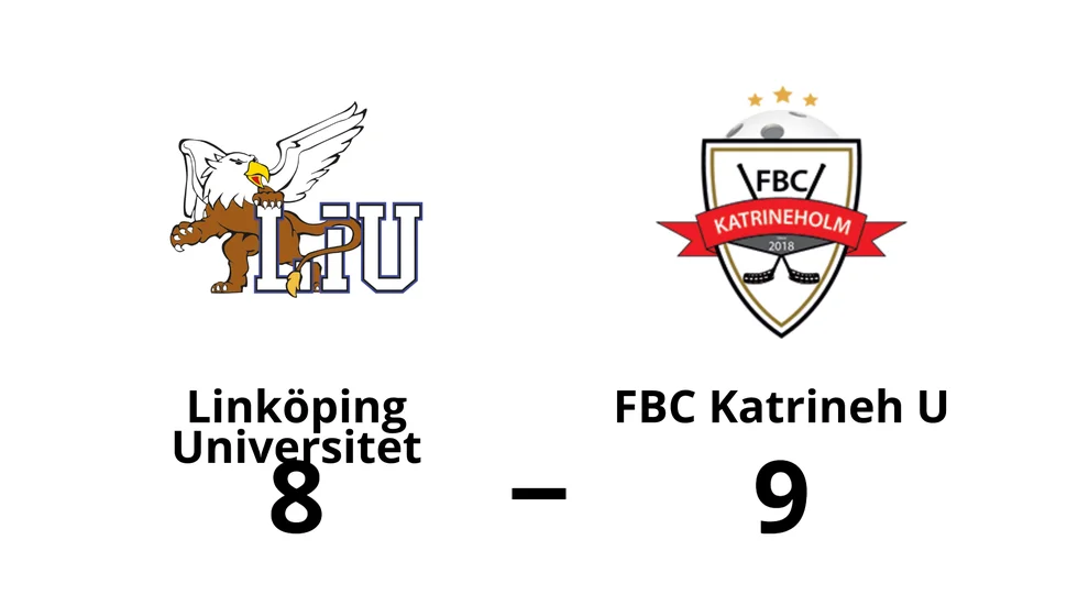 Linköping Universitet förlorade mot FBC Katrineholm U-lag