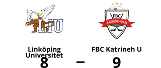 Linköping Universitet förlorade efter förlängning mot FBC Katrineh U