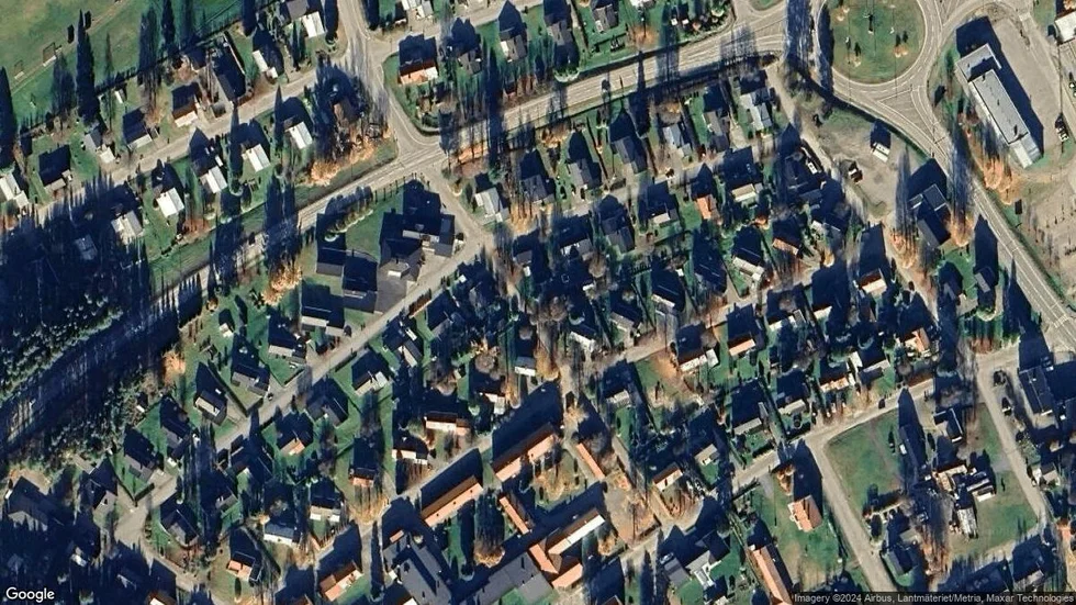 Området kring Klockarvägen 13