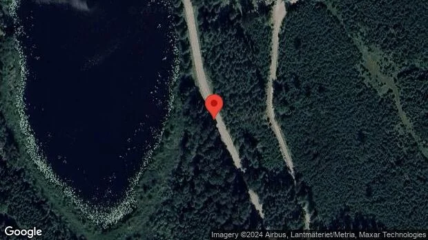 Träd över vägen påverkar trafiken på väg 134