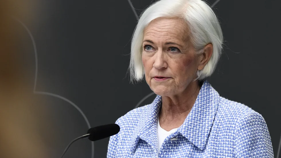Sjukvårdsminister Acko Ankarberg Johansson (KD). Arkivbild.