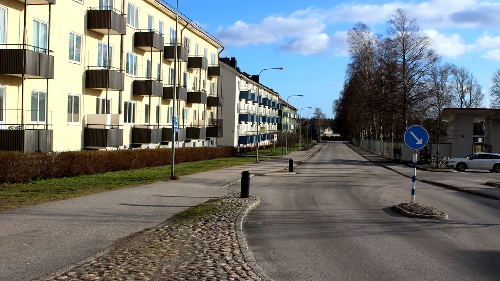 VA-arbetet på Idrottsgatan kommer att pågå under närmare två veckors tid.